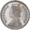 Image 2 : Silver Two Annas Coin of Victoria Empress of Bombay Mint of 1891.