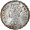 Image 2 : Silver Two Annas Coin of Victoria Empress of Calcutta Mint of 1897.