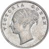 Image 1 : Silver Quarter Rupee Coin of Victoria Queen of Calcutta Mint of 1840.