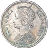 Image 2 : Silver Quarter Rupee Coin of Victoria Empress of Calcutta Mint of 1894.