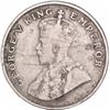 Image 2 : Cupro Nickel Eight Annas Coin of King George V of Calcutta Mint of 1920.
