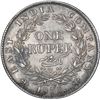 Image 2 : Rare  Silver One Rupee Coin of King William IIII of Calcutta Mint of 1835.