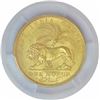 Gold One Mohur Coin of Victoria Queen of Calcutta Mint of 1841.
