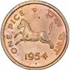 Image 1 : Copper One Pice Coin of Hyderabad Mint of Republic India.
