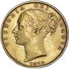 Image 1 : Gold Soverign Coin of Victoria DEI of London Mint of United Kingdom.