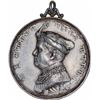 Image 1 : Extremely Rare Silver Diamond Jubilee Medal of Sayaji Rao III of Baroda State.