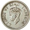 Image 2 : Silver One Rupee Coin of King George VI of Lahore Mint of 1944.