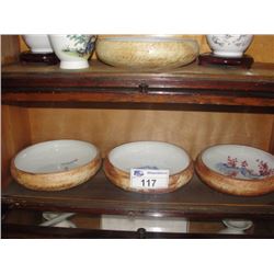 3PCS CHINESE POTTERY