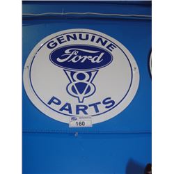 GENUINE FORD V8 PARTS SIGN