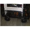 Image 1 : PNEUMATIC TIRE 4WHEEL GARDEN CART