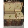 Image 2 : ANTIQUE TRUNK CIRCA 1880S