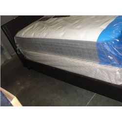 DOUBLE SIZE MATTRESS AND BOXSPRING SET (SOME DRAG MARKS VISIBLE)