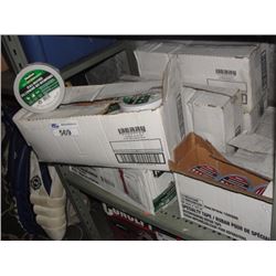 7 BOXES OF DUCT TAPE AND OTHER TYPES OF TAPE