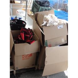 PALLET LOT OF MISC STORAGE LOCKER GOODS