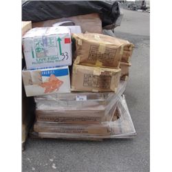 PALLET LOT OF PET STORE SUPPLIES