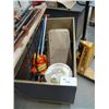 Image 1 : BIN OF ASSORTED TOOLS & HARDWARE (BIN NOT IN SALE)