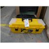 Image 1 : YELLOW TOOL BOX, TOOL BAG, & CONTENTS