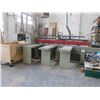 Image 1 : SCM I ALFA 32 10 INCH 60HZ 230V 3PHZ FRONT LOADING BEAM SAE WITH 3 AIR FEED TABLES AND CONTROLS