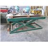 Image 2 : GREEN 48"X96" 4000 LBS CAPACITY HYDRAULIC SCISSOR LIFT TABLE WITH FOOT CONTROLS