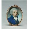 Image 1 : Attributed to George Engleheart (1750/3-1829), OVAL MINIATURE PORTRAIT OF A GENTLEMAN, painted...