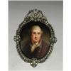 Image 1 : William Essex (1784-1869), OVAL MINIATURE PORTRAIT OF DAVID GARRICK, enamelled in colours on co...