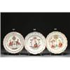 Image 1 : DUTCH-DECORATED ENGLISH CREAMWARE ORANGIST PLATE, with moulded scroll rim, painted in colours wit...