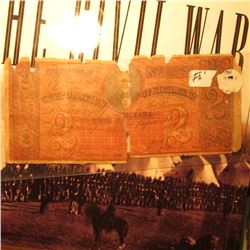 April 1861 $2   The Confederate States of America  Contemporary Counterfeit . Very ragged and in mor