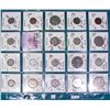 Image 1 : (20) World Coins attributed by Country, KM #, Size, Mintage, and etc. in 2" x 2" holders and a Plast