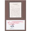 Image 2 : Will James Letter framed together with Will James print