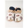 Image 2 : Cheyenne Fully Beaded Man's Moccasins, 10 ½" long