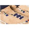 Image 2 : Cheyenne or Sioux Beaded Woman's Moccasins, 9 ½" long