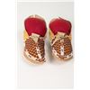 Image 2 : Cheyenne Beaded Woman's Moccasins, 9" long