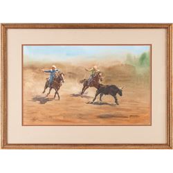 Bud Helbig, watercolor