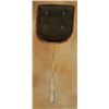 Image 2 : Crow Beaded Belt Bag, 7 ¼" x 7 ½"