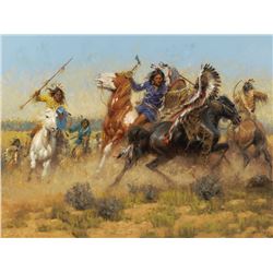 Andy Thomas, oil on linen