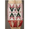 Image 2 : Northern Arapaho Beaded and Quilled Pipebag, 30" overall