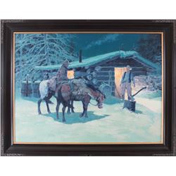 Kim Mackey, oil on canvas