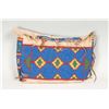 Image 1 : Northern Plains Beaded Possible Bag, 9" x 16"