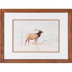 Ace Powell, watercolor