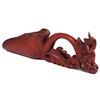 Image 1 : Burmese Red Laquerware Rice Scoop  (ANT-002316)