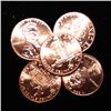 Image 1 : 2009 Pres 5 Choice/GEM BU Lincoln Cents from Unopened Bank Roll (BIL-000077)