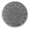 Image 1 : 1905 Better Grade Lib 5c Partial Liberty Showing (BIL-000087)