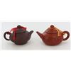 Image 1 : Chinese Clay Tea Pot Pair (CLB-001572)