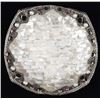 Image 2 : Sterling & Gem Encrusted Mother of Pearl Bowl (CLB-001664)