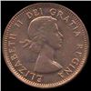 Image 1 : 1954 Canada 1c GEM BU MS65 Red w/SF (COI-007918)