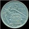Image 2 : 1974 Spain 5p ERROR XF+ (COI-010350)