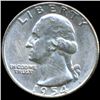Image 1 : 1954D Washington 25c MS64 Double Die ERROR (COI-013174)