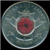 Image 2 : 2004P Canada 25c Poppy NC MS 65/66 (COI-013953)
