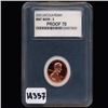 Image 1 : 2003 Lincoln 1c Graded PROOF 70 RED (COI-014357)