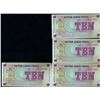 Image 1 : 1972 UK 10p Military Note Crisp Unc 10pcs Scarce Sequential (CUR-008001)